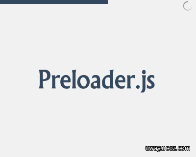 Preloader.js – загрузка страницы как на YouTube